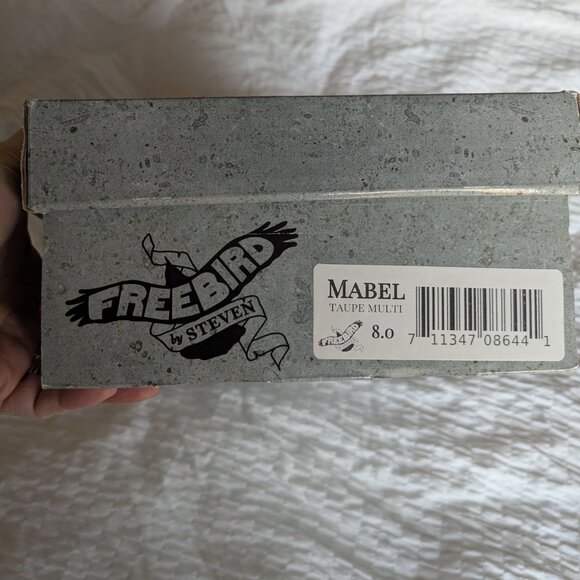 Freebird Mabel oxford, taupe multi - size 8M - Picture 5 of 11